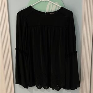 Massimo Dutti Black Blouse